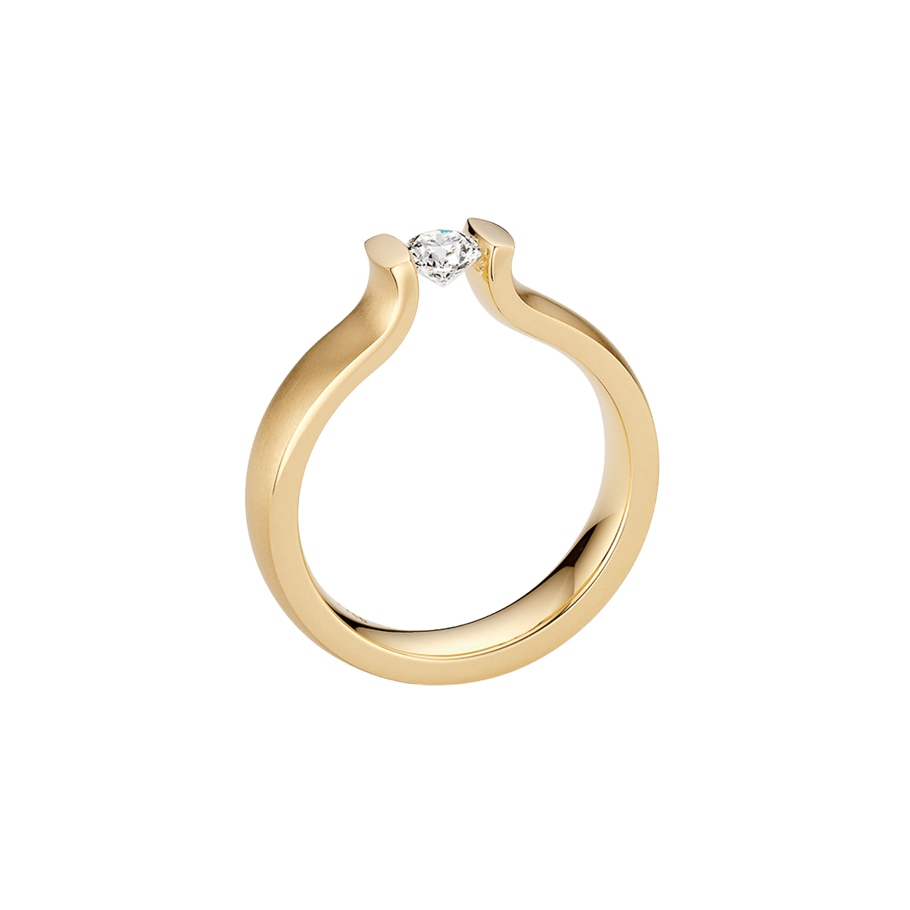 Brillantring 0,40ct 750er Gelbgold Lucia