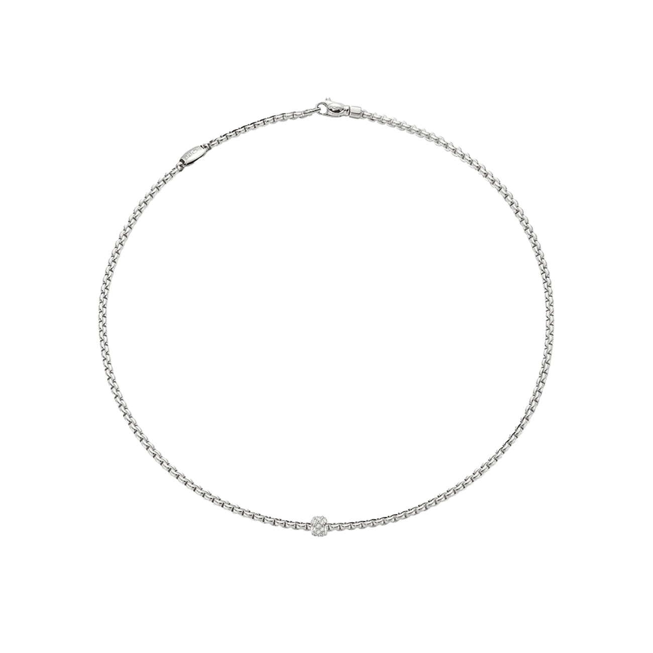 Brillantkette 0,19 ct 750er Weissgold 900