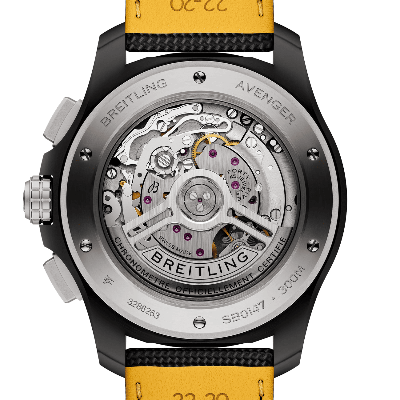 Avenger B01 Chronograph 44 Night Mission Automatik Uhr