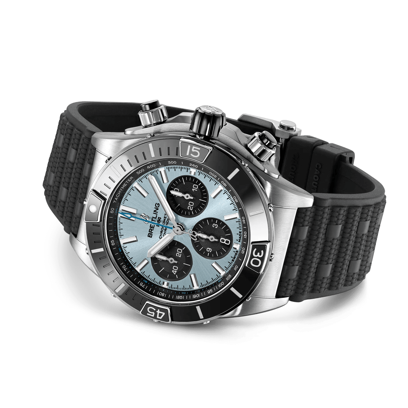 Super Chronomat B01 44 Ice Blue Automatik Uhr