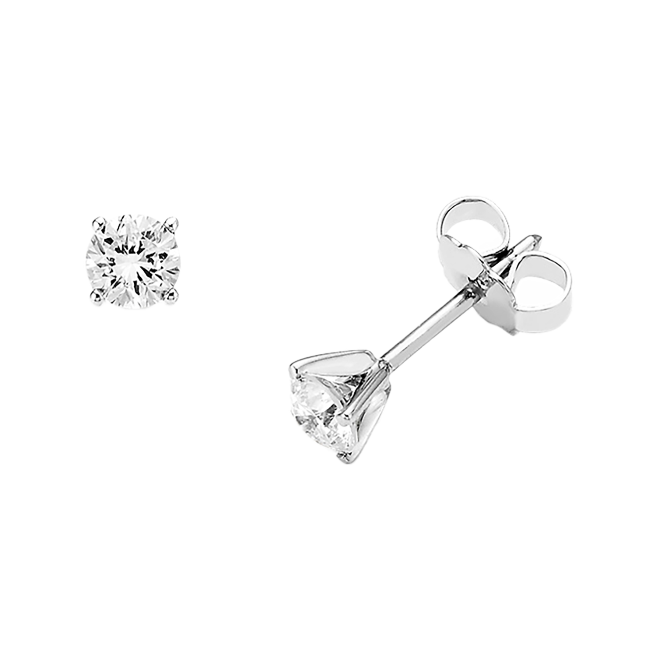 Ohrringe Brillant 0,50 ct 750er Weissgold Marie