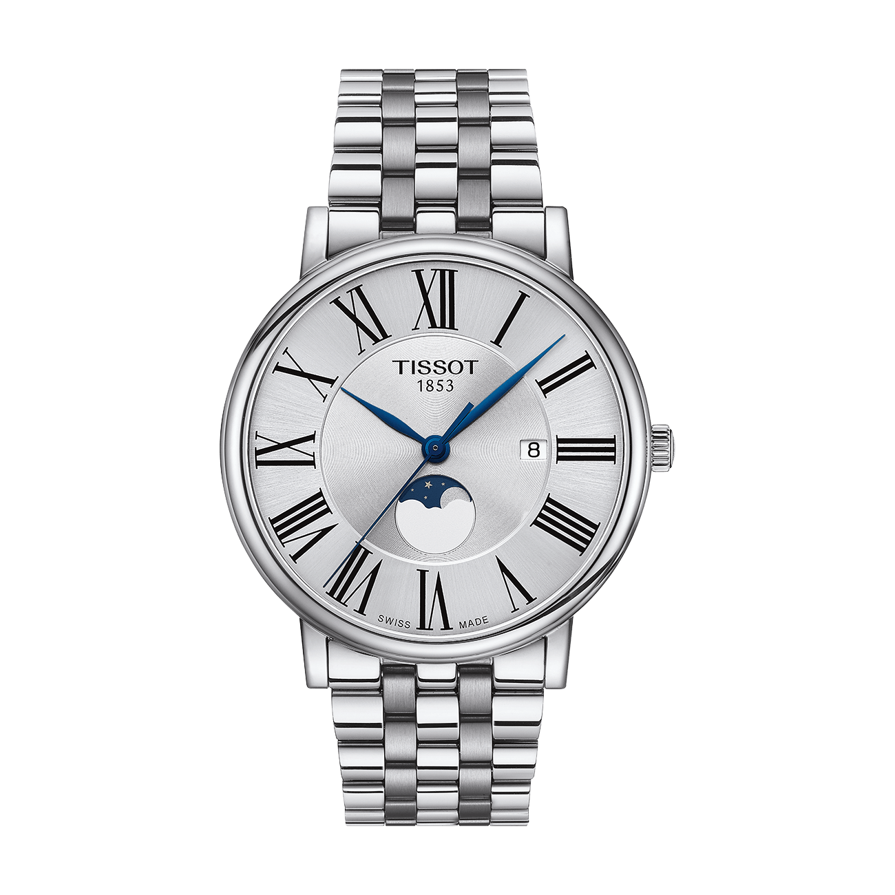 Carson Premium Gent Moonphase Quarz Uhr