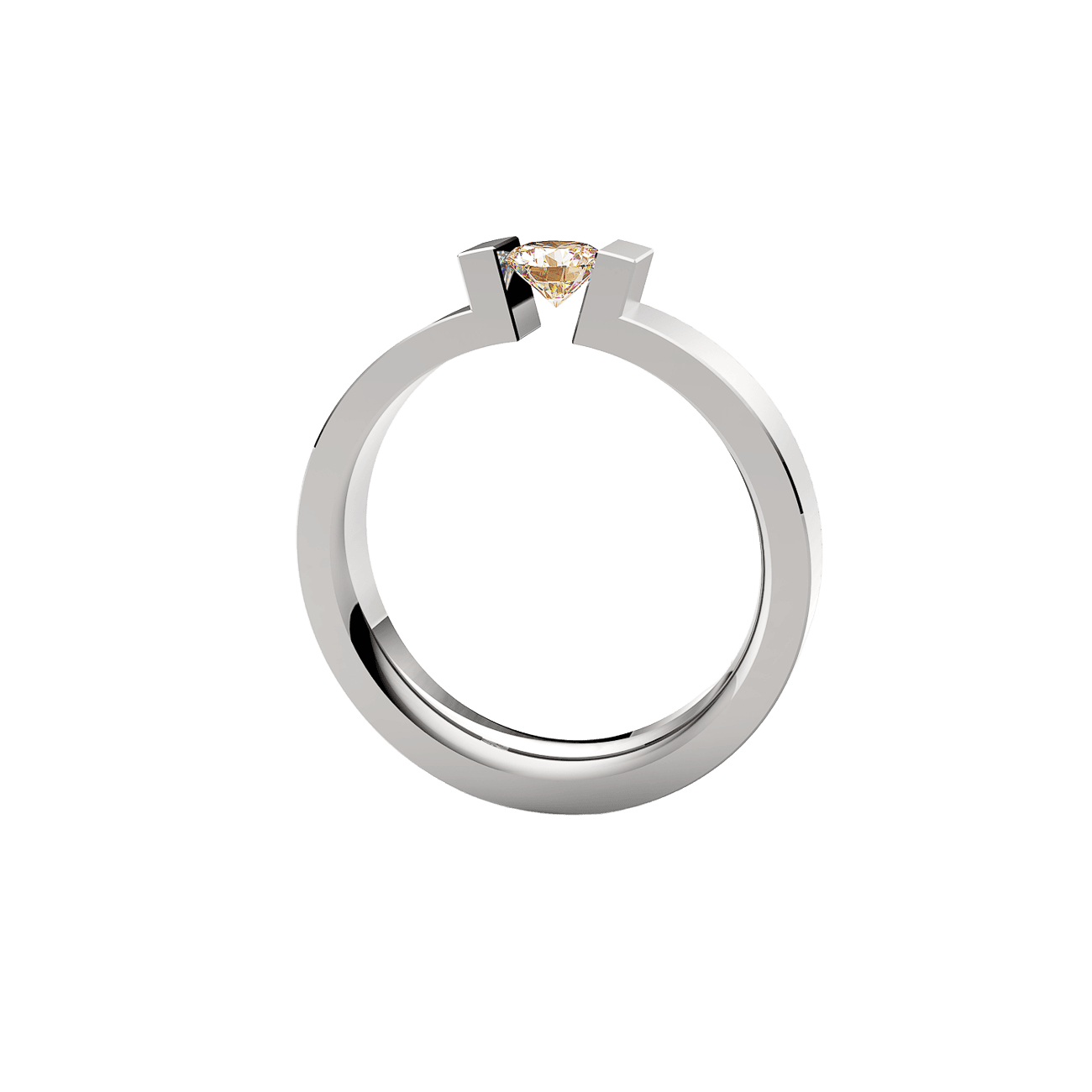 Brillantring 0,25ct 950er Platin Highend C