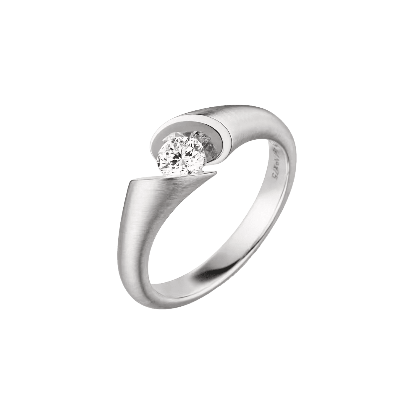 Brillantring 0,30 ct 750er Weissgold Calla