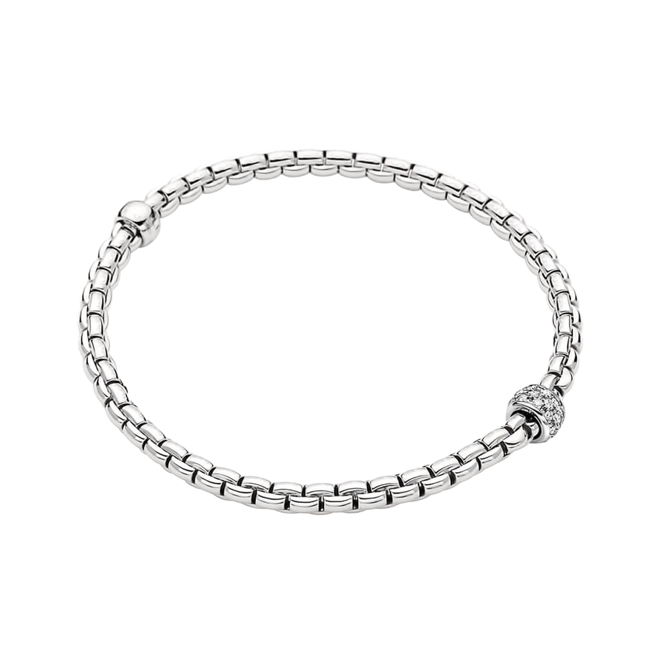 Brillantarmband 0,07 ct 750er Weissgold Eka Tiny