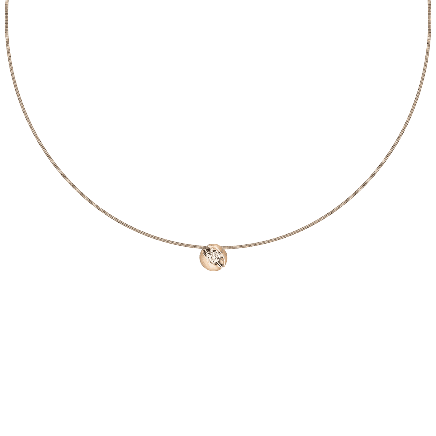 Brillantkette 0,08 ct 750er Roségold Calla