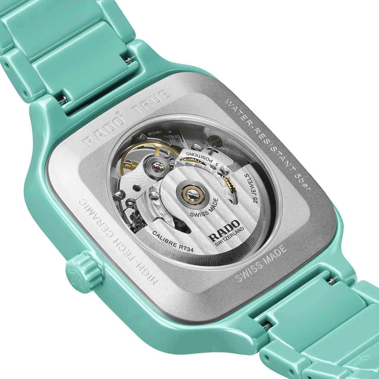 True Square Open Heart Automatik Uhr