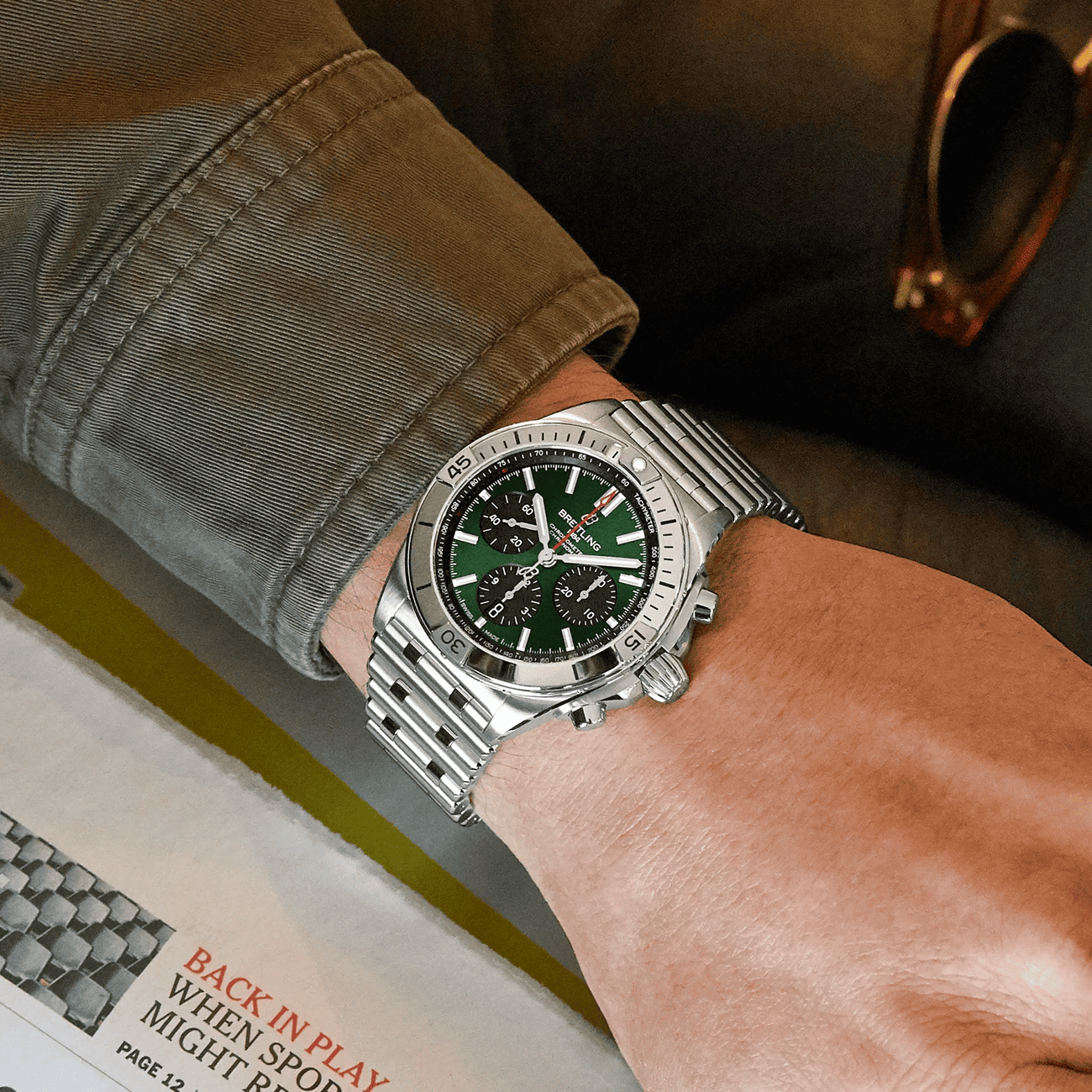 Chronomat B0142 Bentley Automatik Uhr