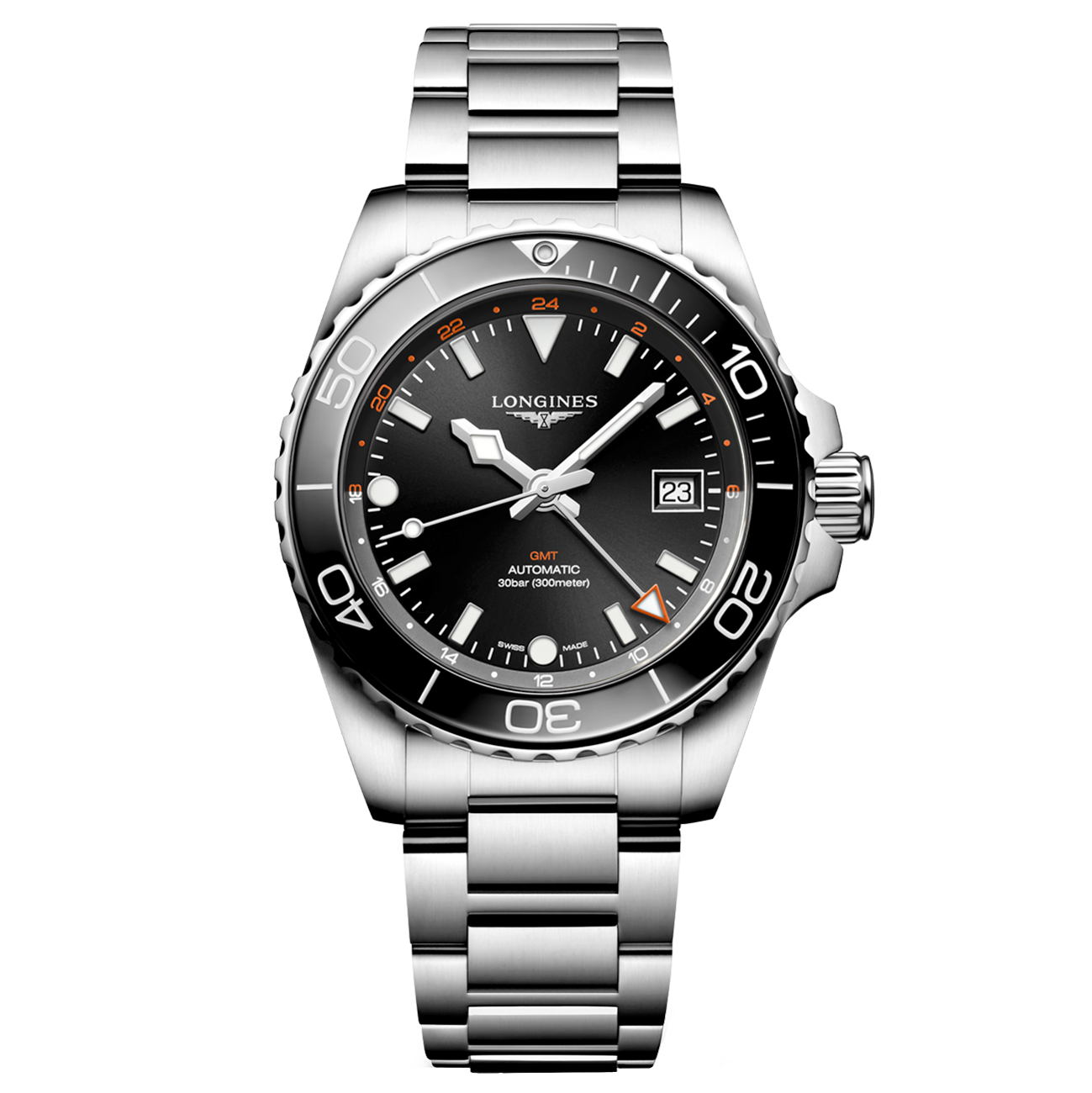 Hydro Conquest GMT Automatik Uhr