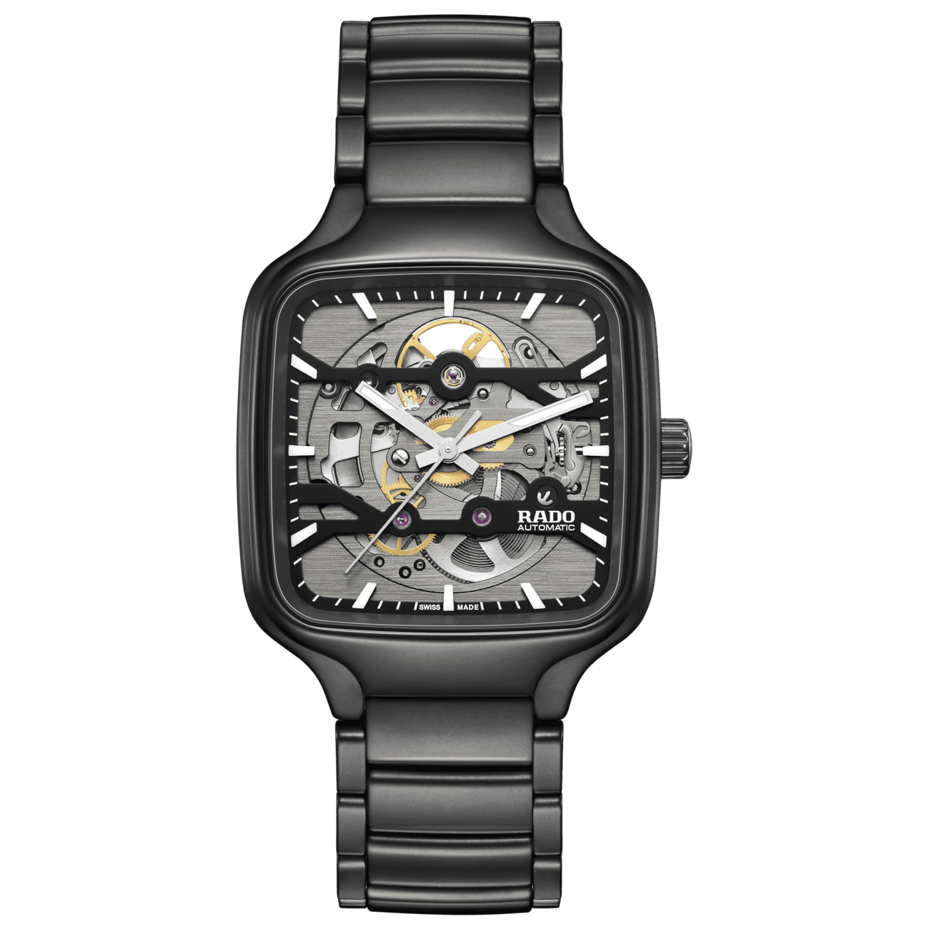 True Square Skeleton Automatik Uhr