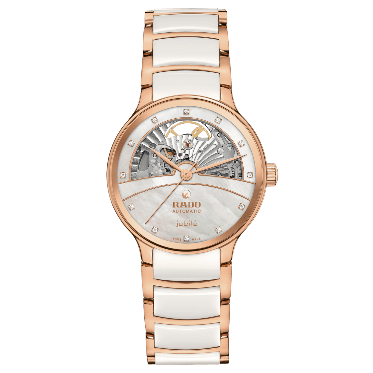 Centrix Automatic Diamonds Open Heart Automatik Uhr