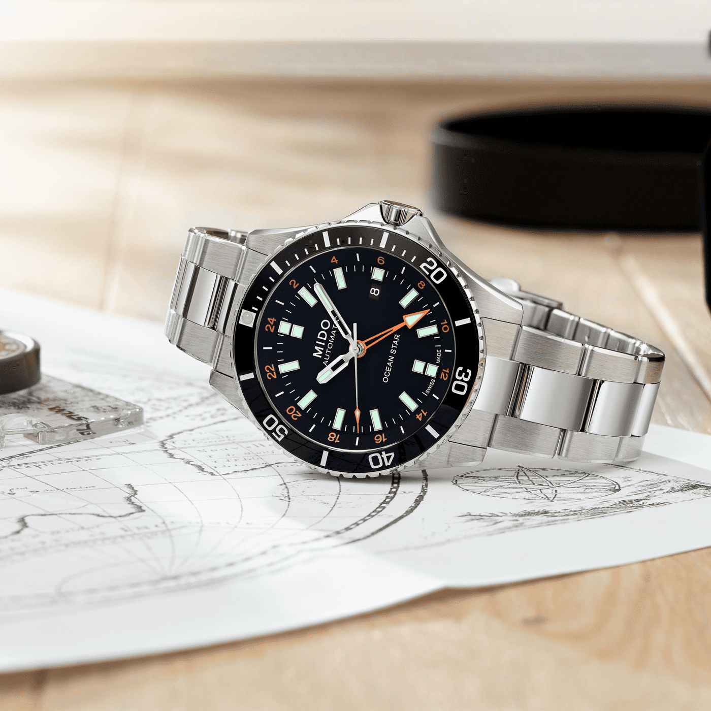 Ocean Star GMT Automatik Uhr