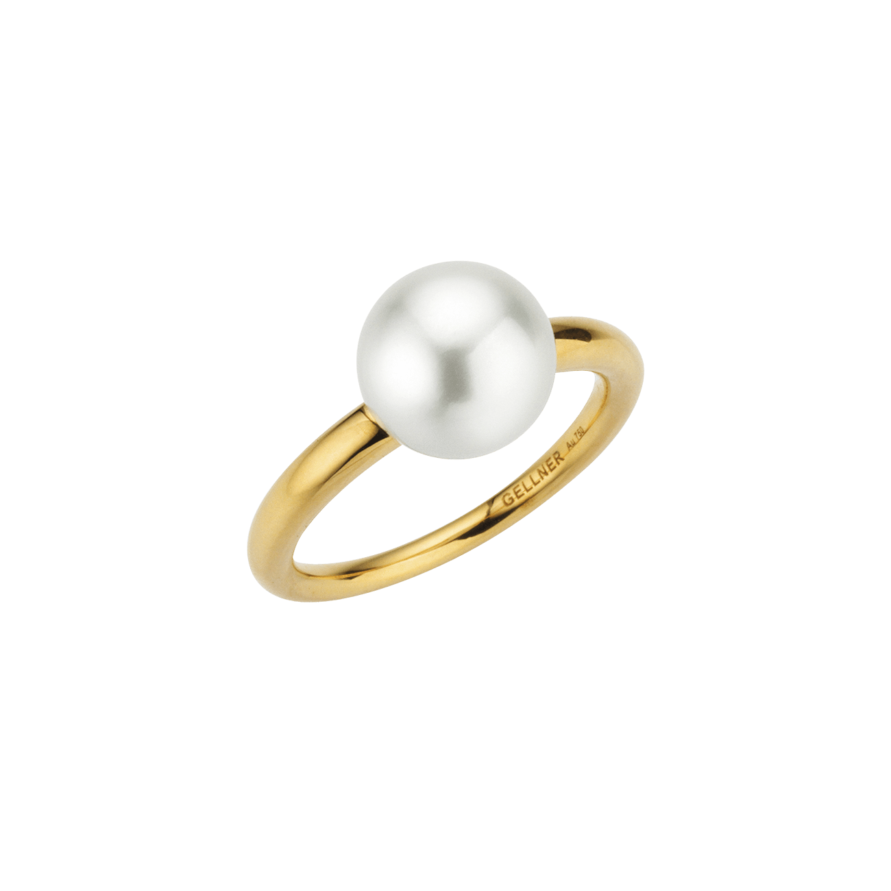 Ring Südseeperle 750er Weissgold Modern Classics Essentials 