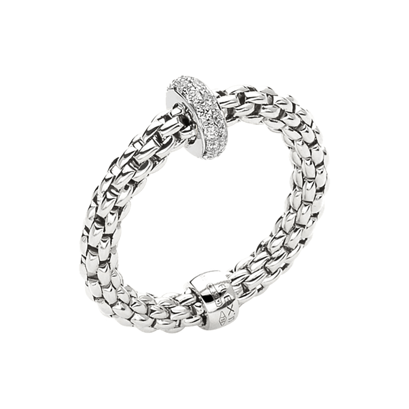 Brillantring 0,18 ct 750er Weissgold Prima 