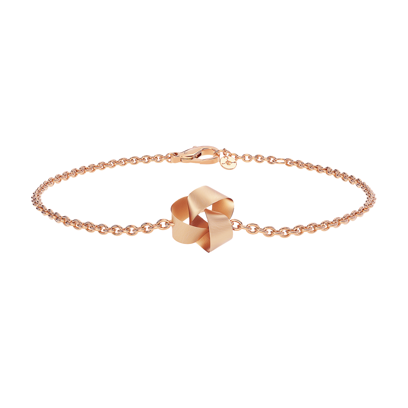 Armband 750er Rotgold Papyr