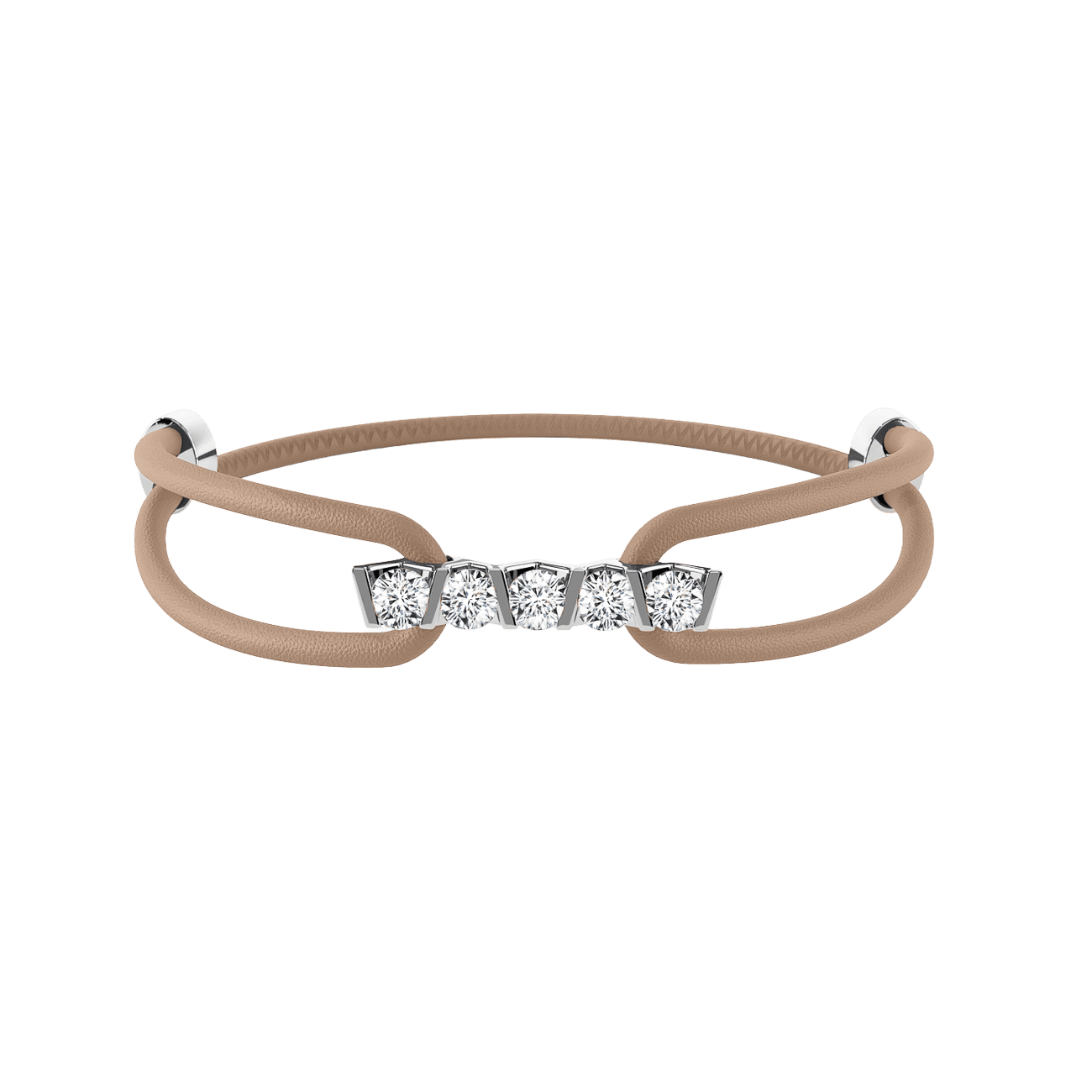 Brillantarmband 0,40ct 950er Platin Vivida