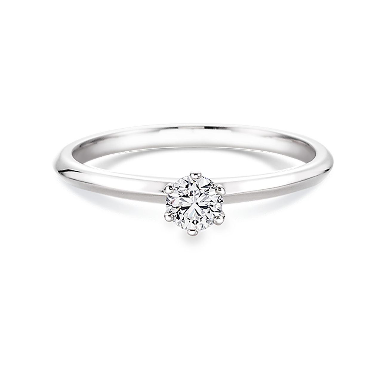 Brillantring 0,25 ct 750er Weissgold Sophie