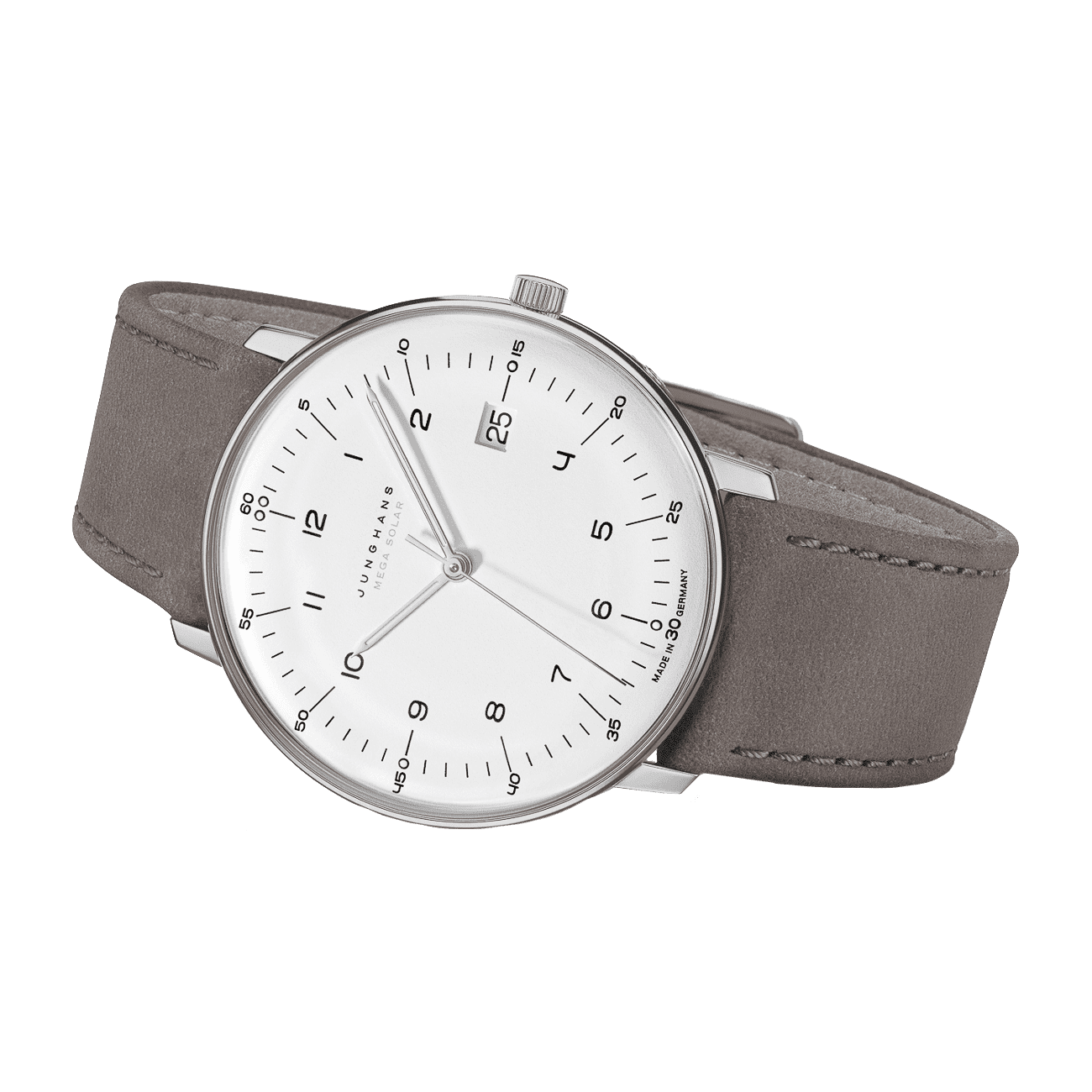 Max Bill MEGA Solar Quarz Uhr