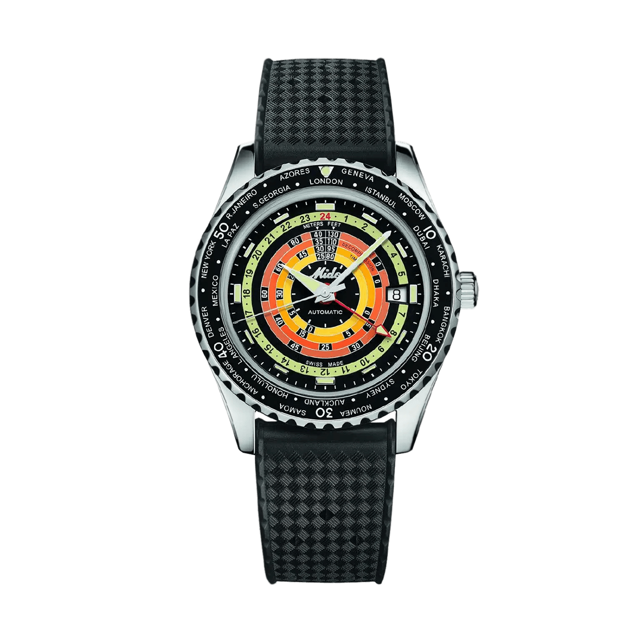 Decompression Worldtimer Automatik Uhr