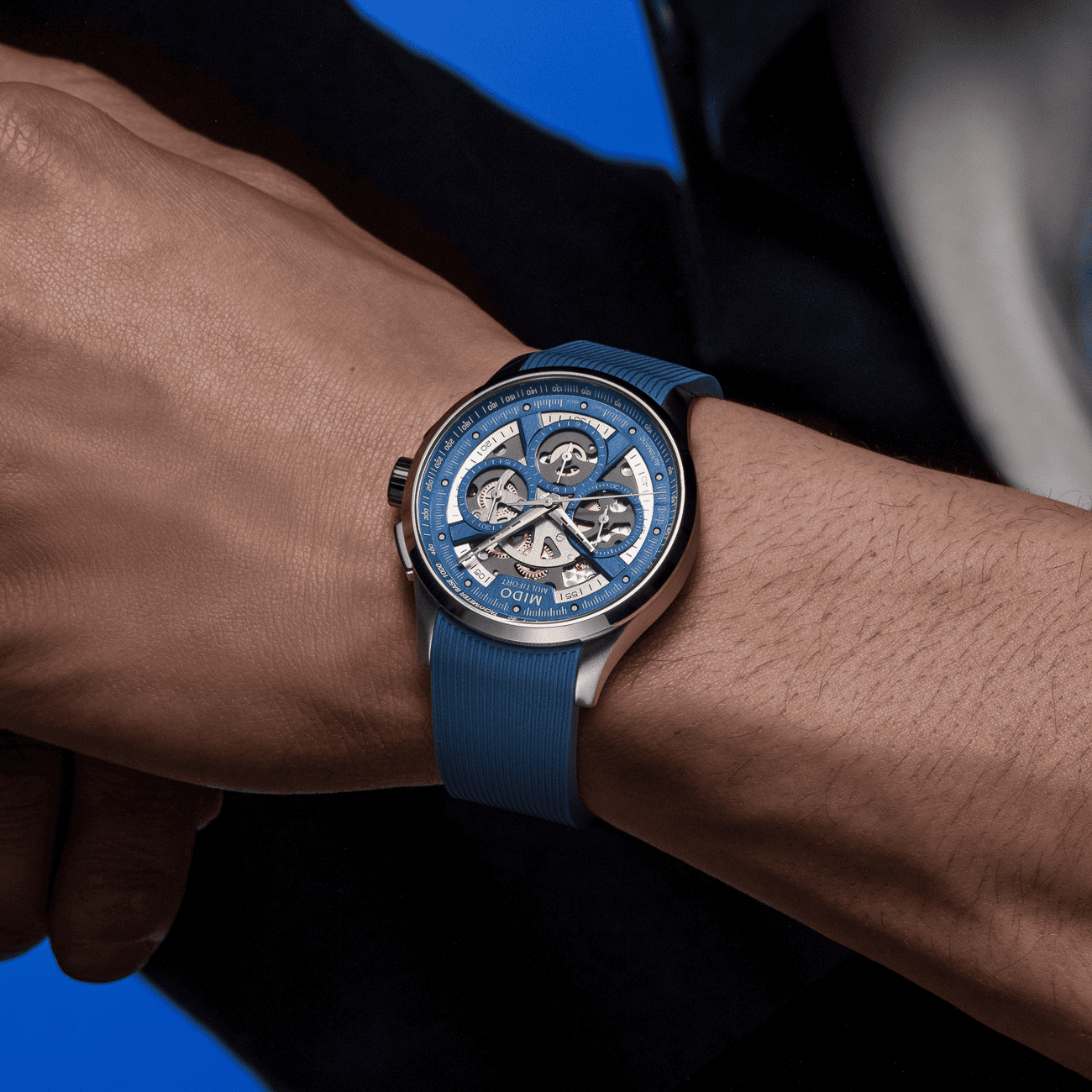 Multifort Skeleton Chrono Automatik Uhr