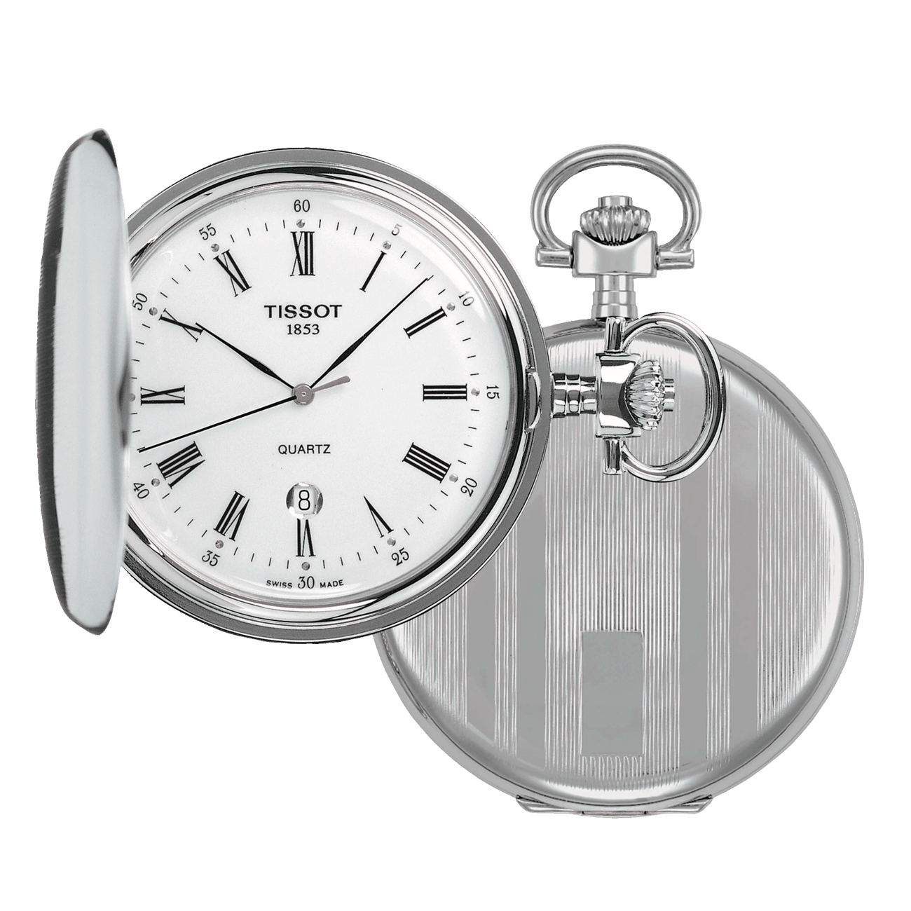 T-Pocket Savonnette Quarz Taschenuhr