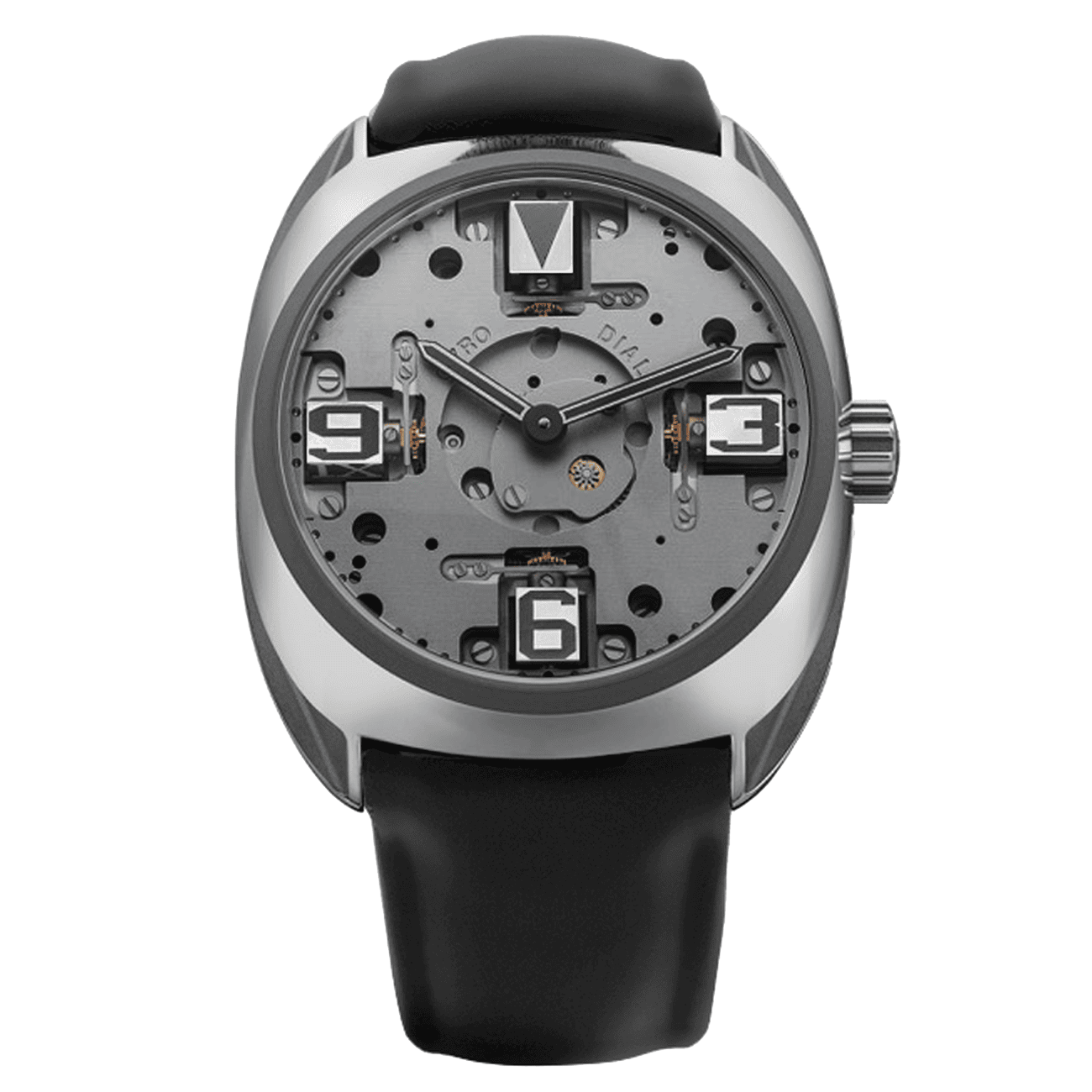 Gyro Dial Zero Black Automatik Uhr