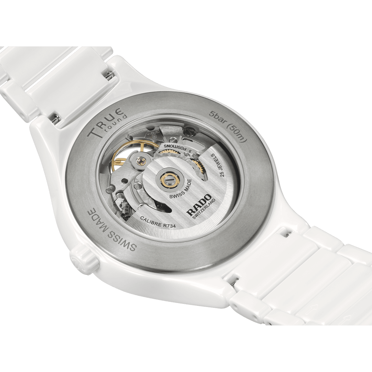 True Round Open Heart Automatik Uhr