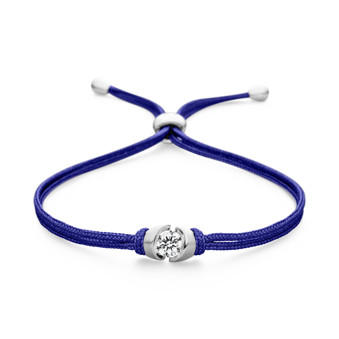 Brillantarmband 0,50 ct 750er Weissgold Colortaire