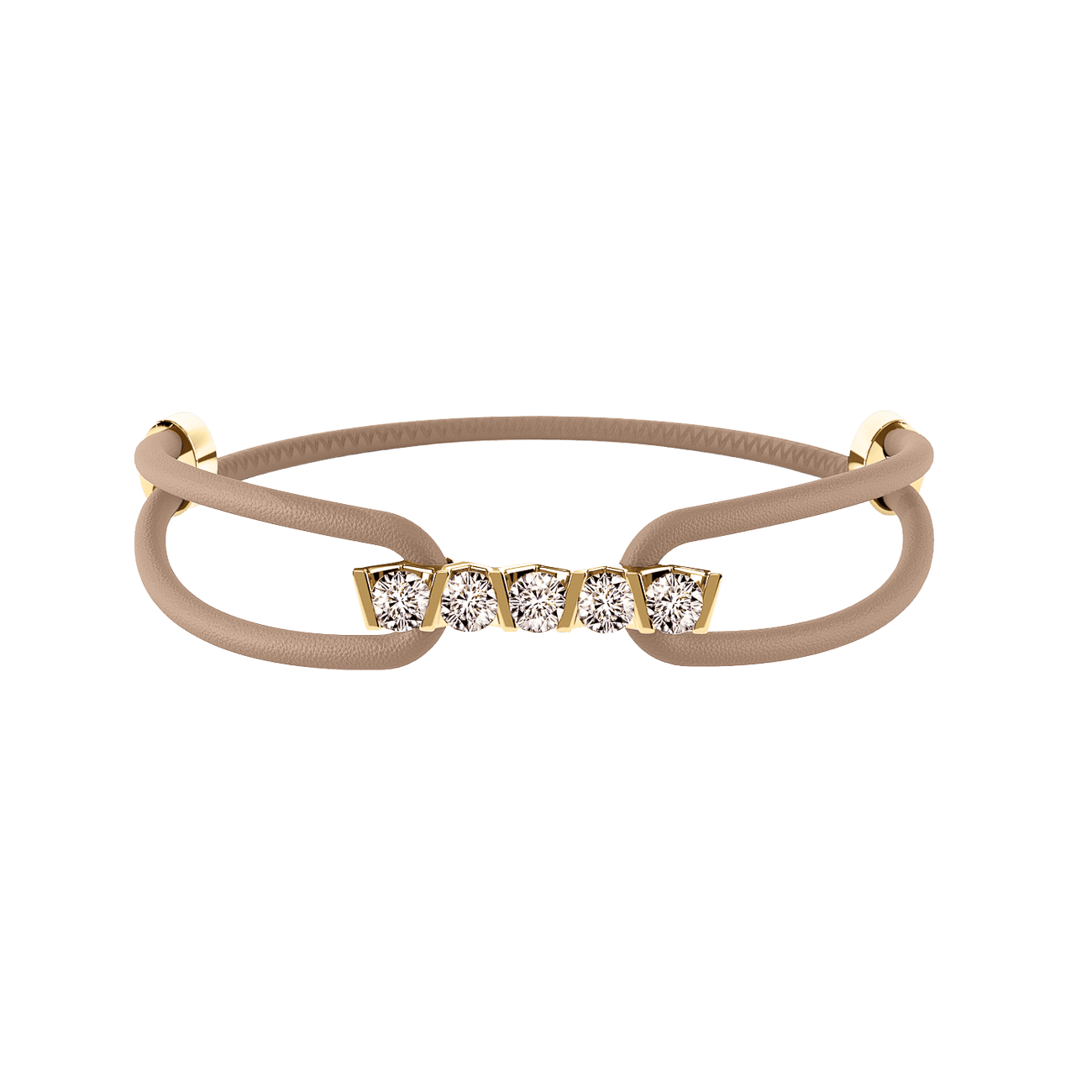 Brillantarmband 0,40ct 750er Gelbgold Vivida