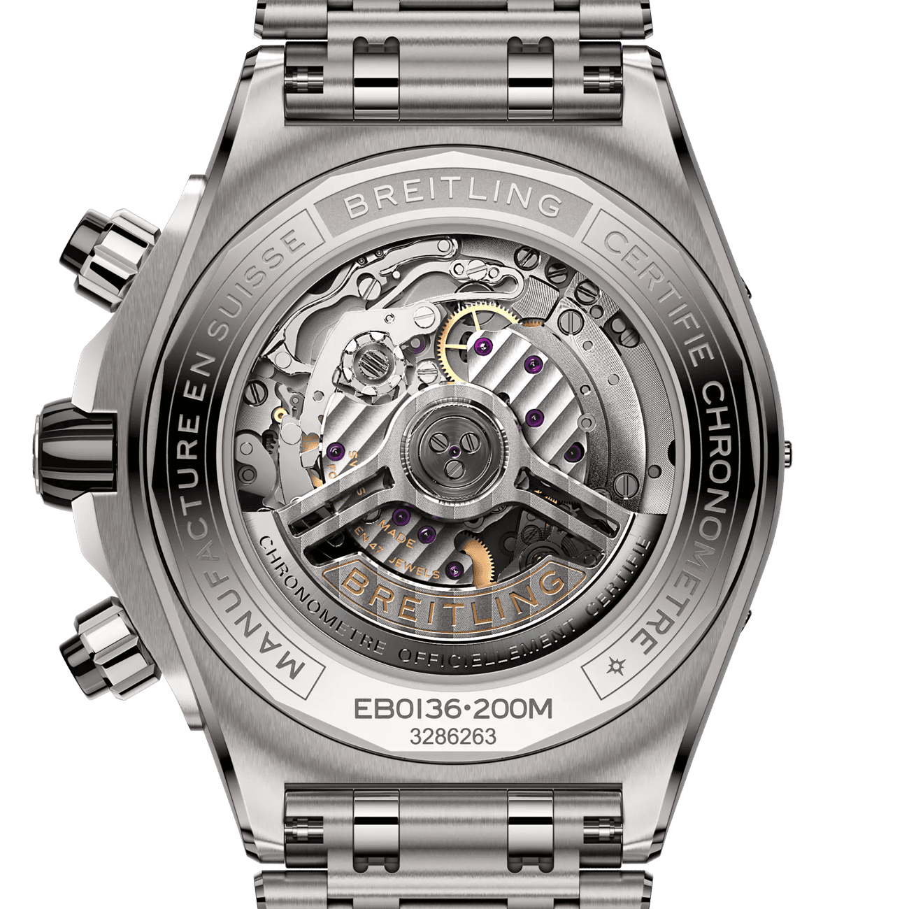 Super Chronomat B01 44 Titanium Automatik Uhr