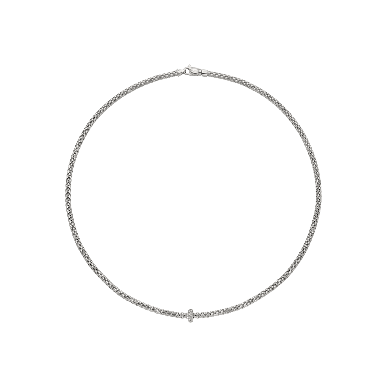 Brillantkette 0,18 ct 750er Weissgold Prima