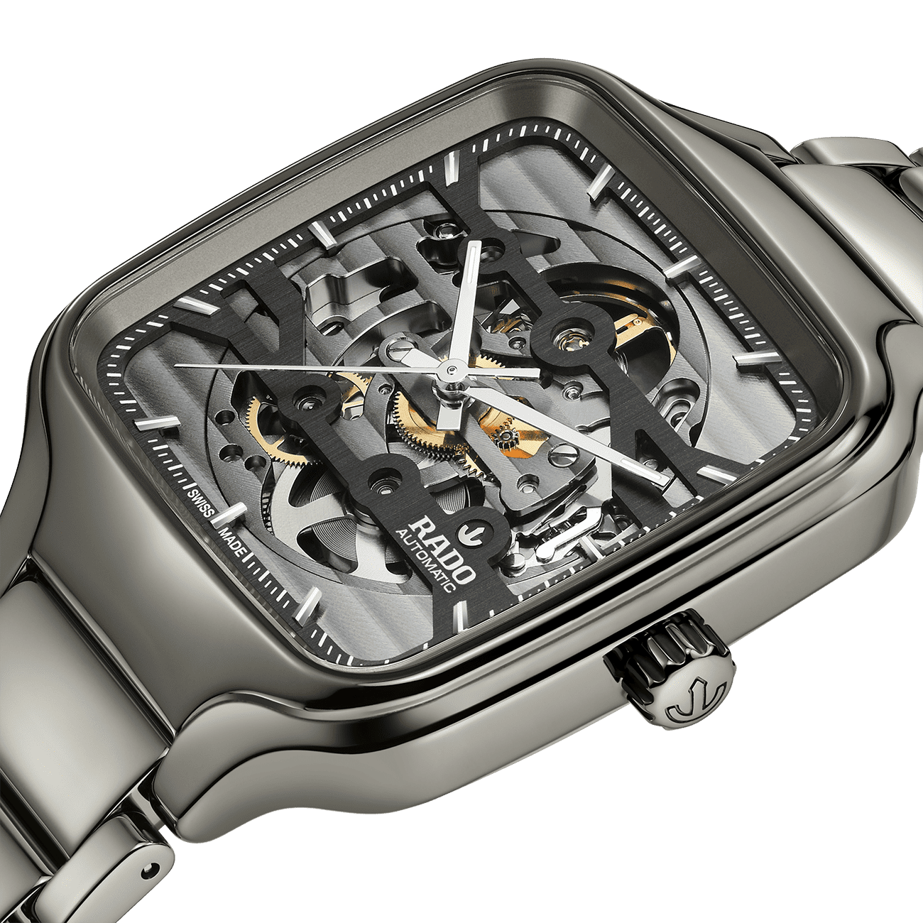 True Square Skeleton Automatik Uhr