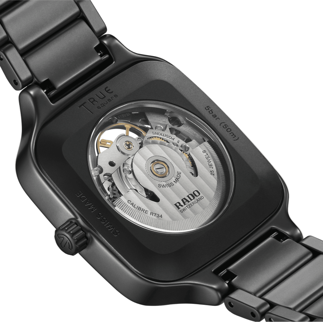 True Square Skeleton Automatik Uhr