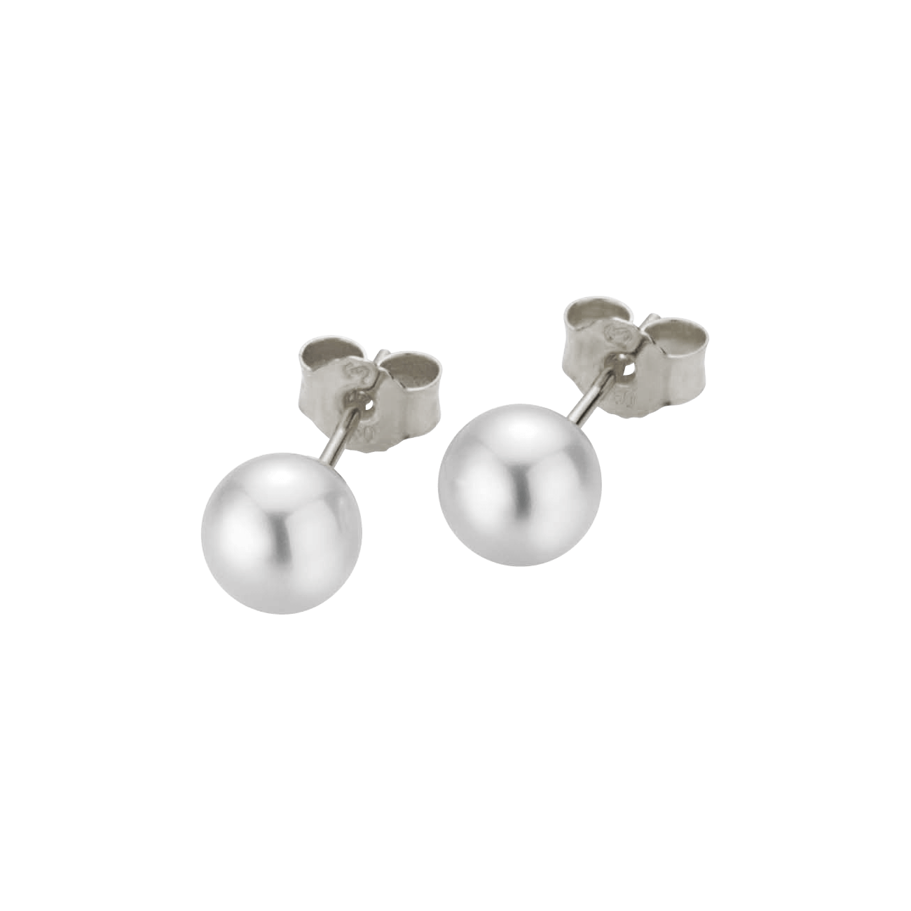 Ohrringe Zuchtperle 585er Weissgold Basics 