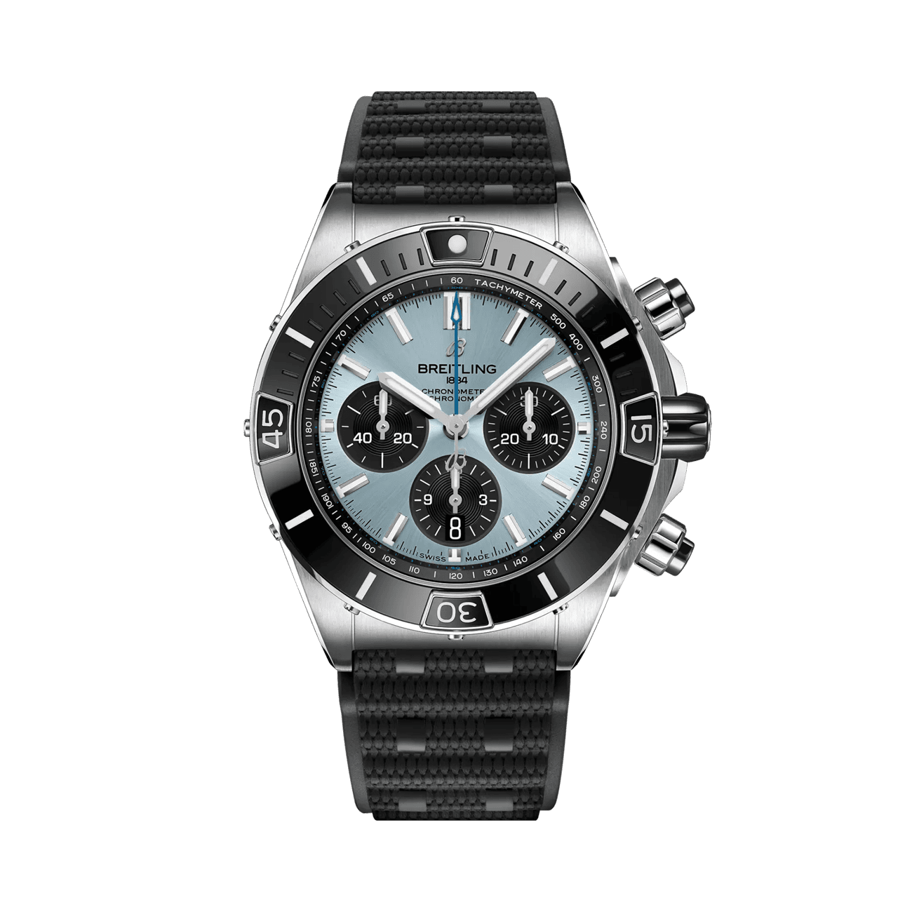 Super Chronomat B01 44 Ice Blue Automatik Uhr