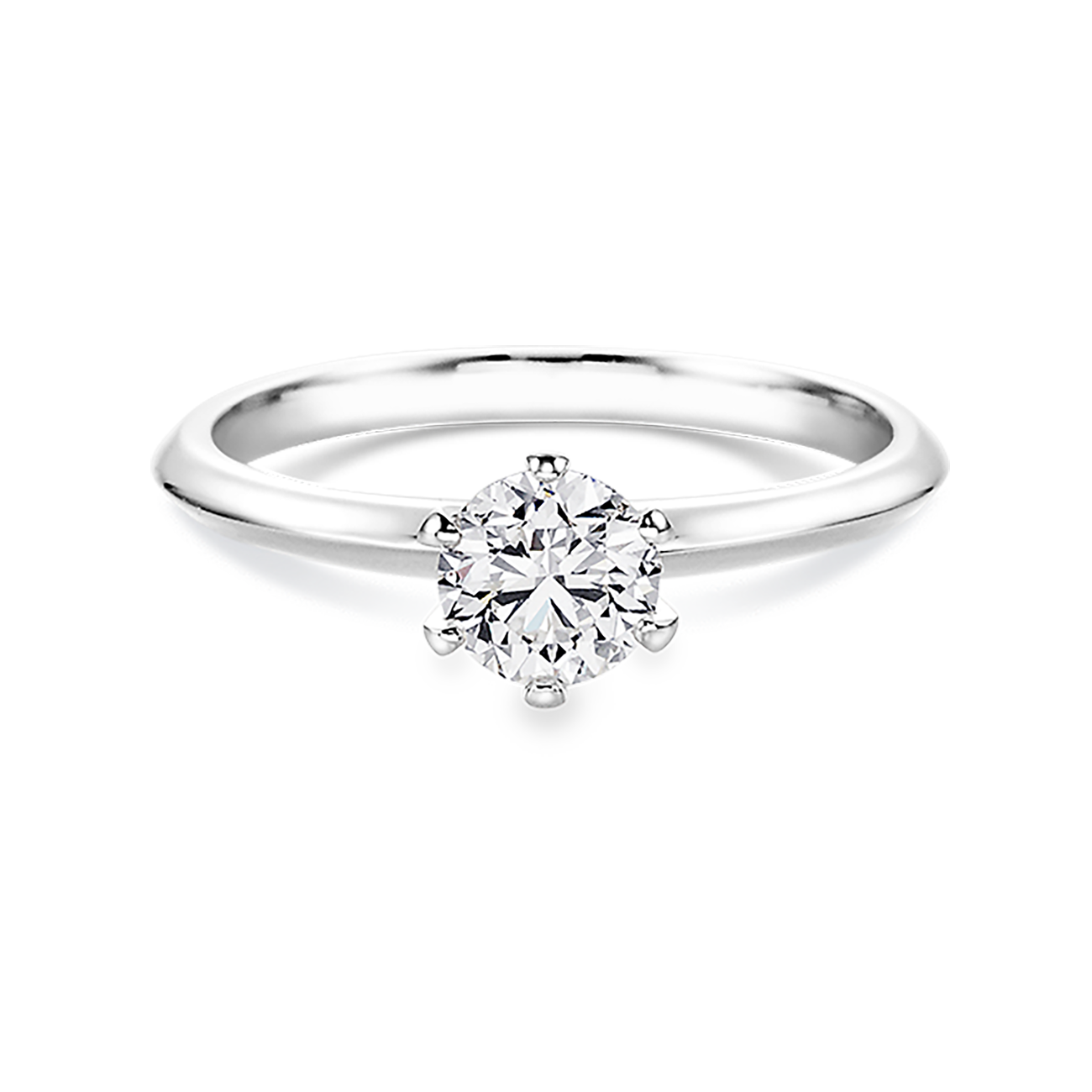 Brillantring 0,70 ct 750er Weissgold Sophie