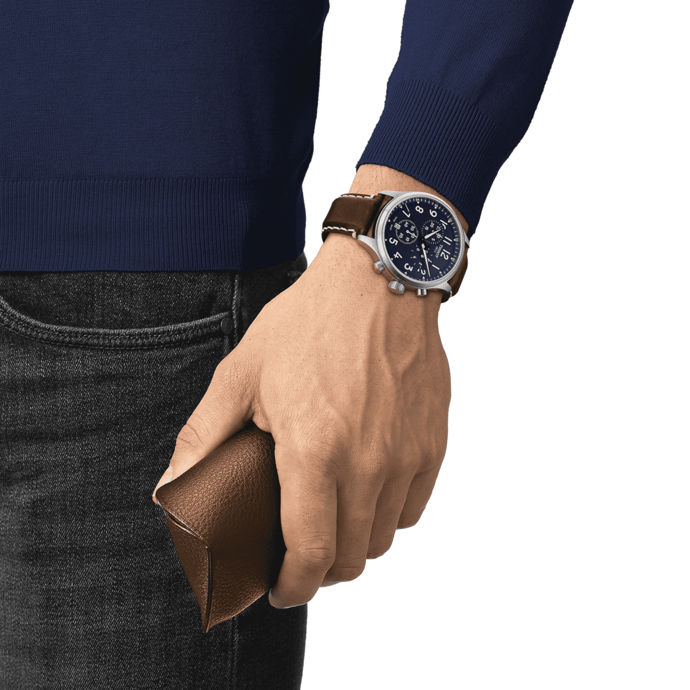 Chrono XL Vintage Quarz Uhr