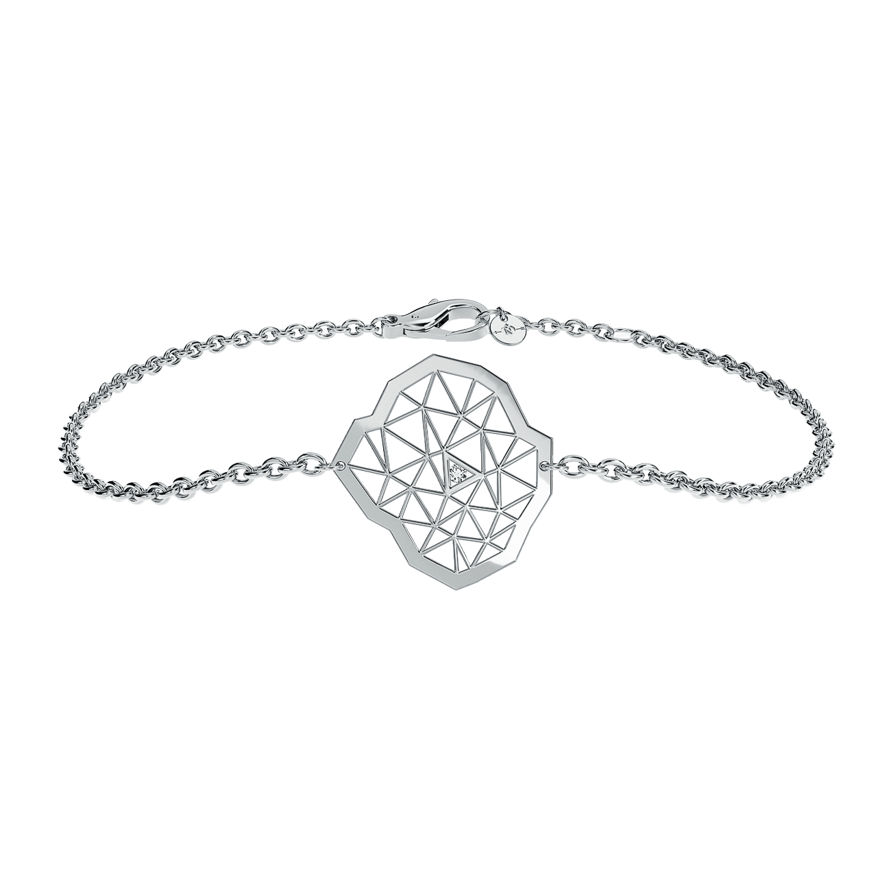 Brillantarmband 950er Platin Topia Vision