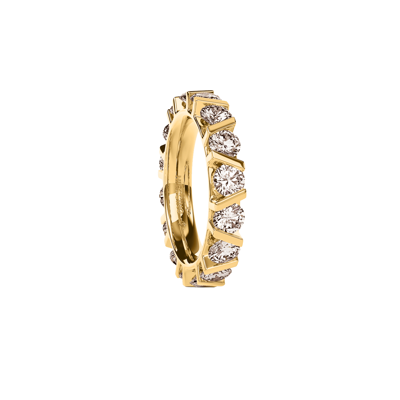 Brillantring 2,88ct 750er Gelbgold Vivida