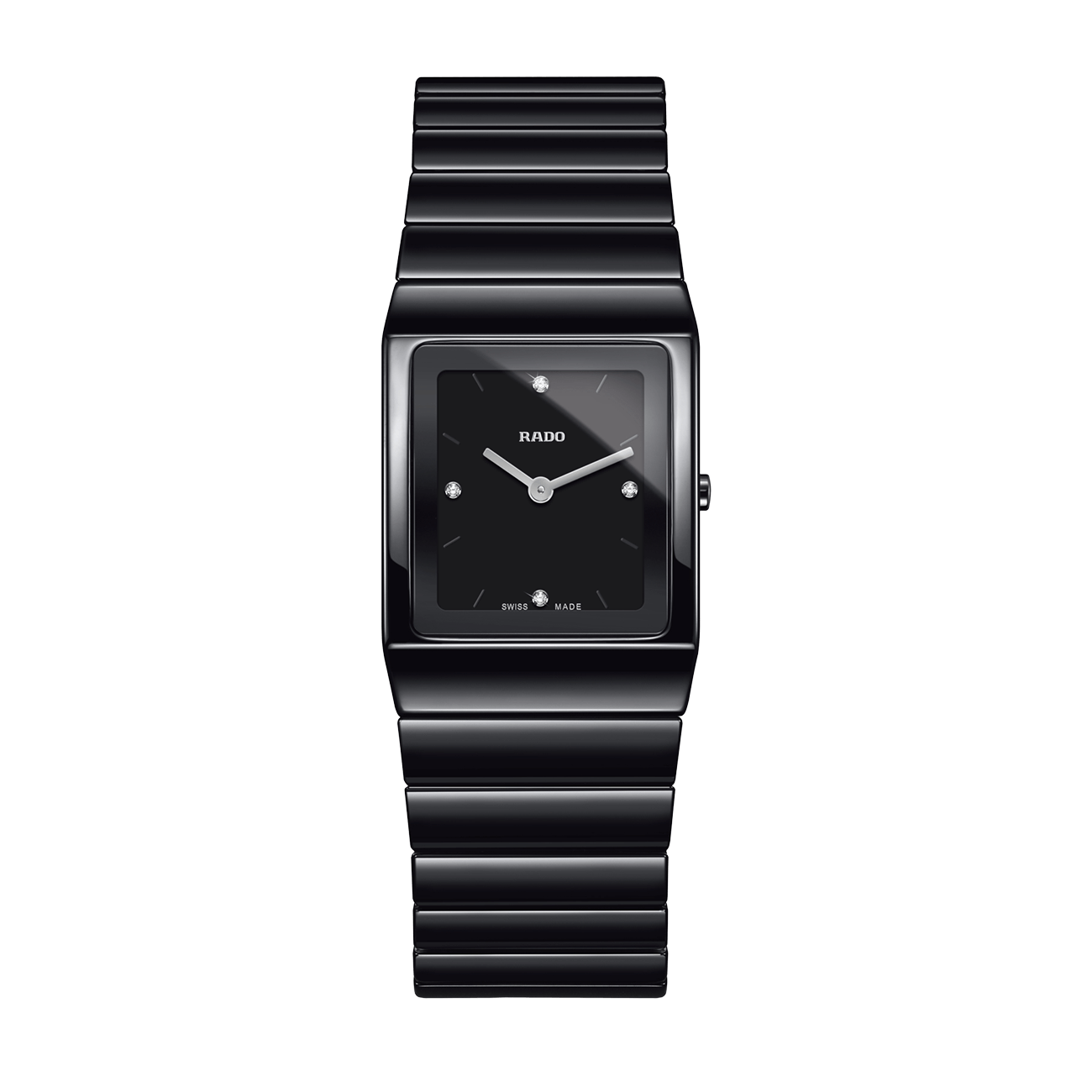 Ceramica Diamonds Quarz Uhr