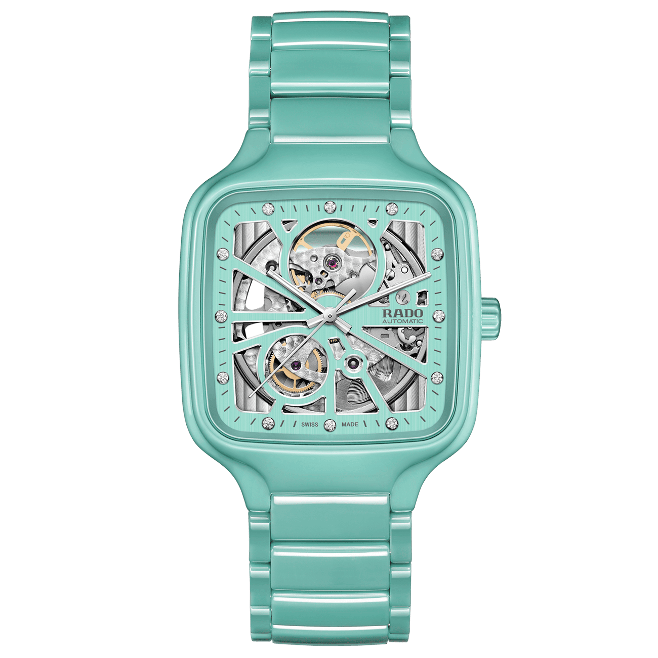 True Square Open Heart Automatik Uhr