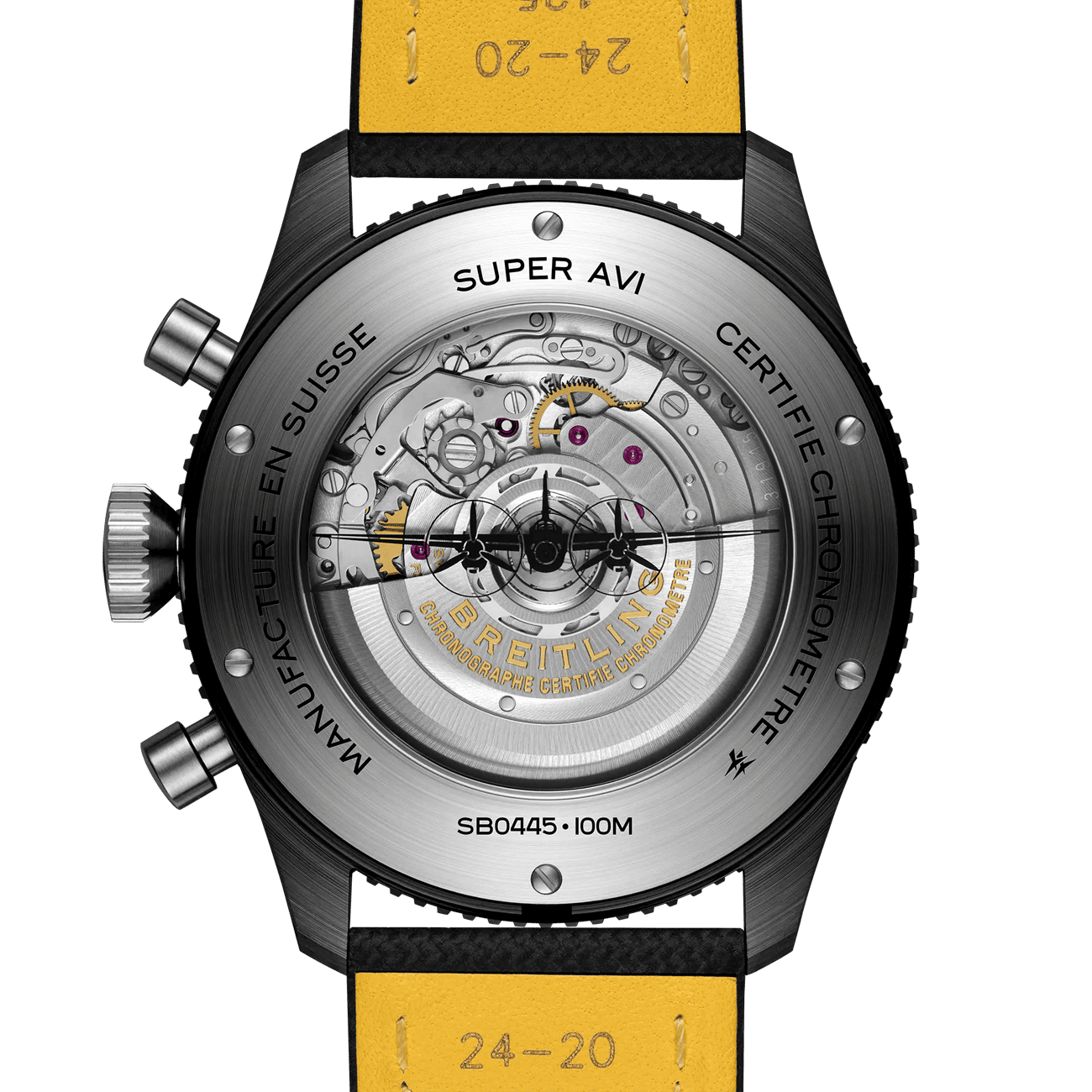 Suoer AVI B04 Chronograph GMT 46 Mosquito Night Fighter Automatik Uhr