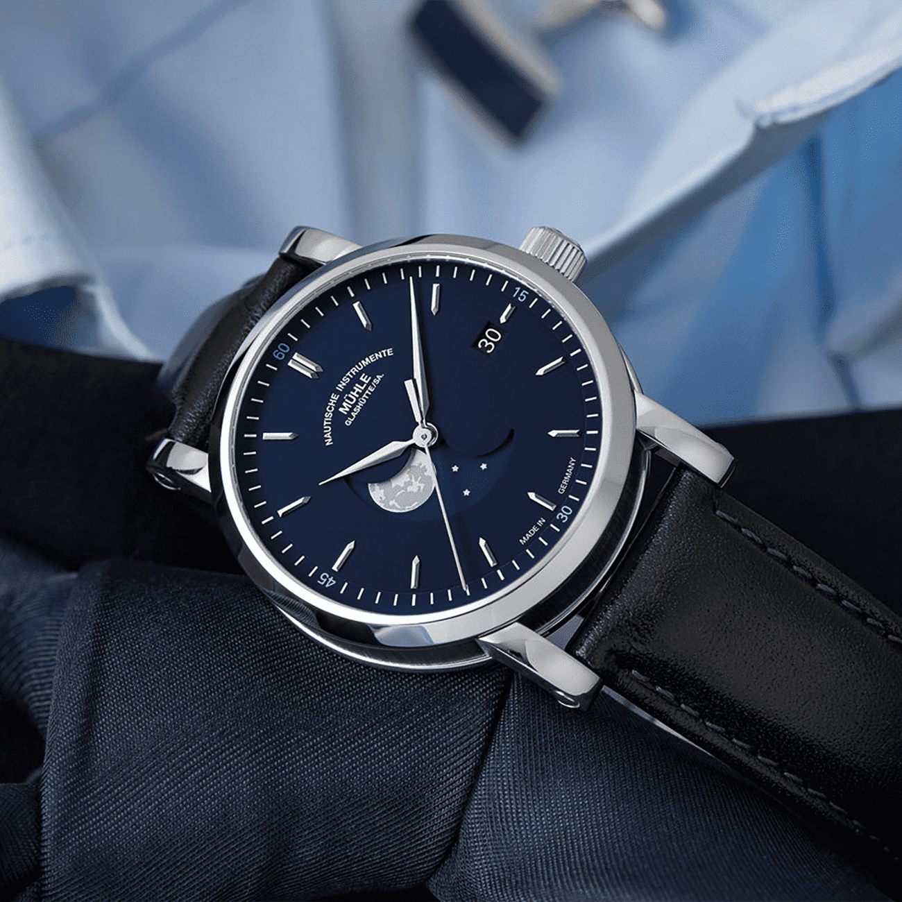 Teutonia IV Bluemoon Automatik Uhr