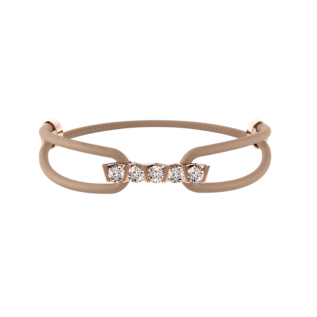 Brillantarmband 0,40ct 750er Rosewood Vivida