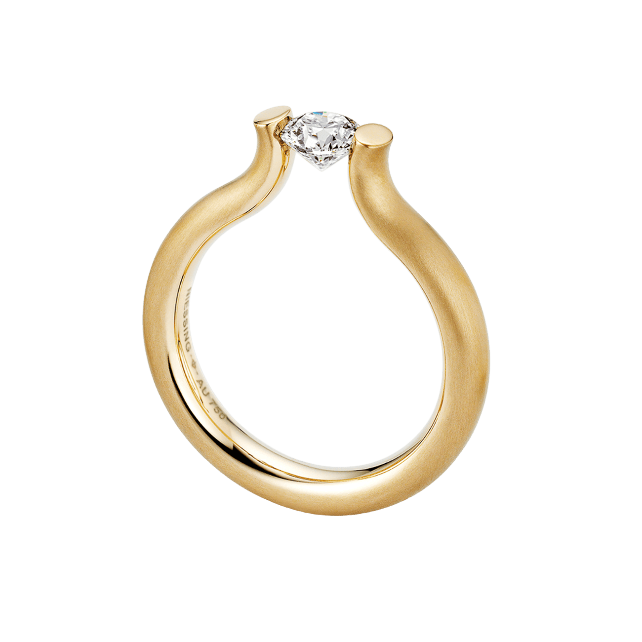 Brillantring 0,50ct 750er Gelbgold Heaven