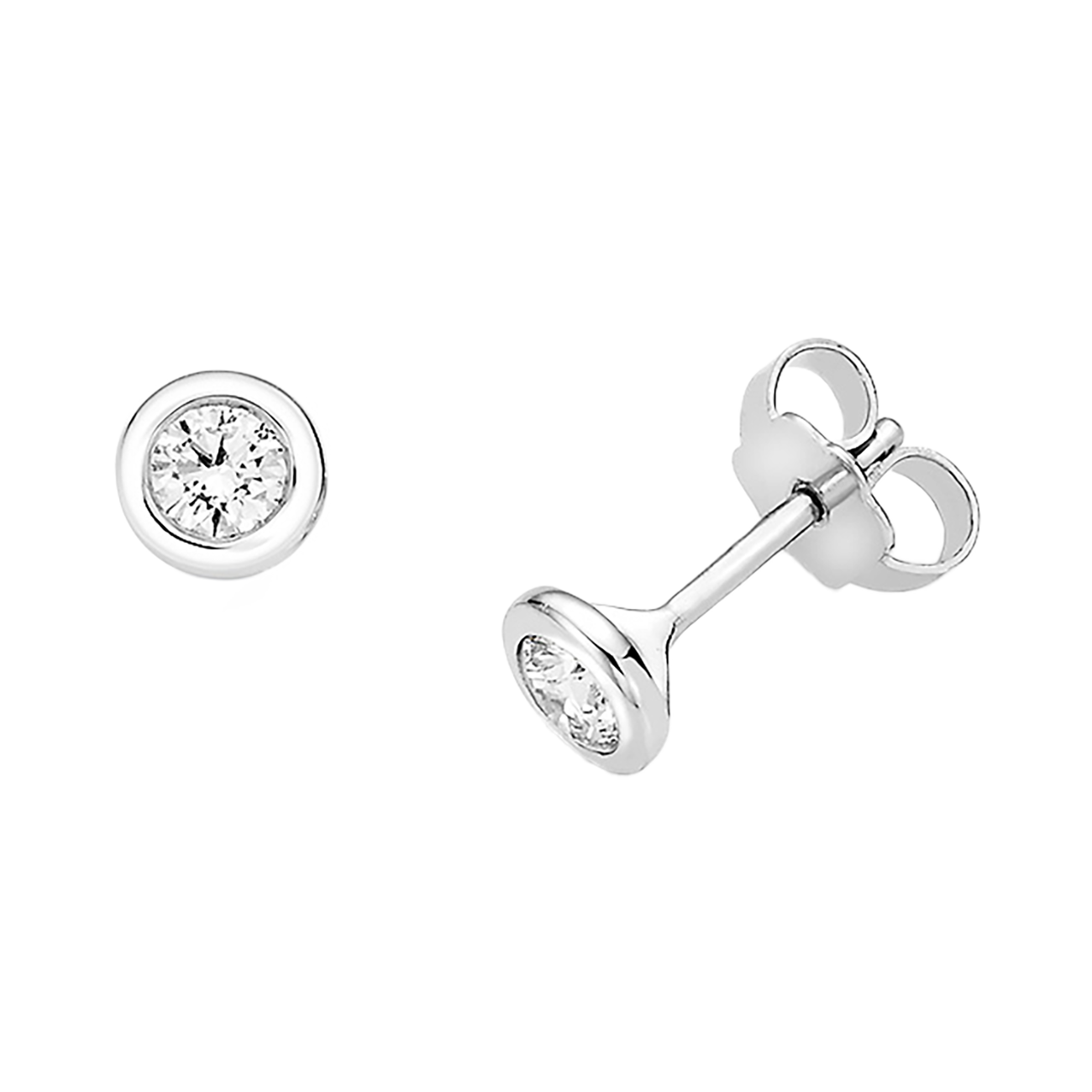 Ohrringe Brillant 0,30 ct 750er Weissgold Emma
