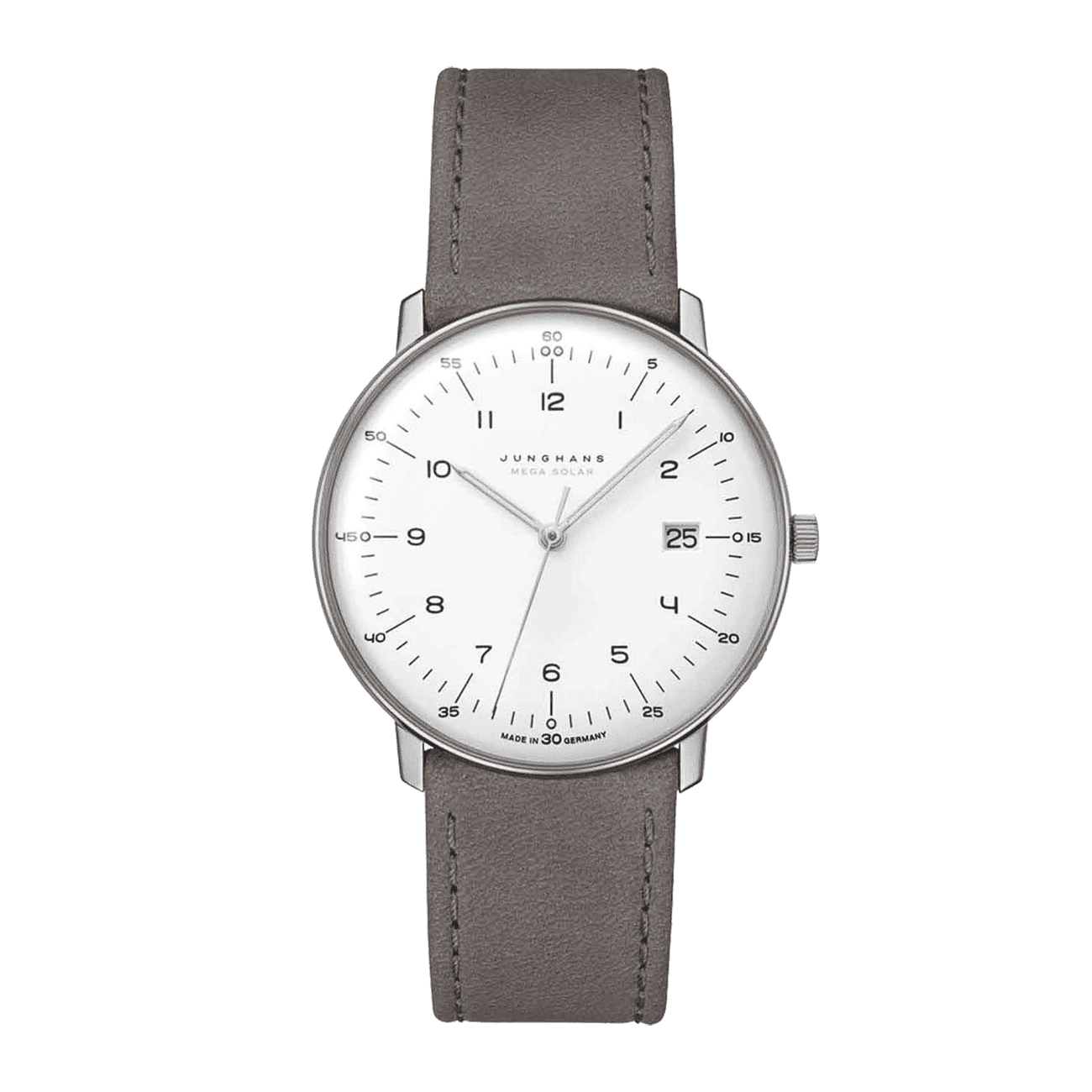 Max Bill MEGA Solar Quarz Uhr