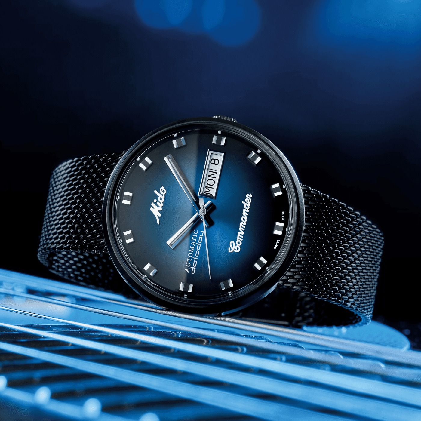 Commander Blue Shade Automatik Uhr