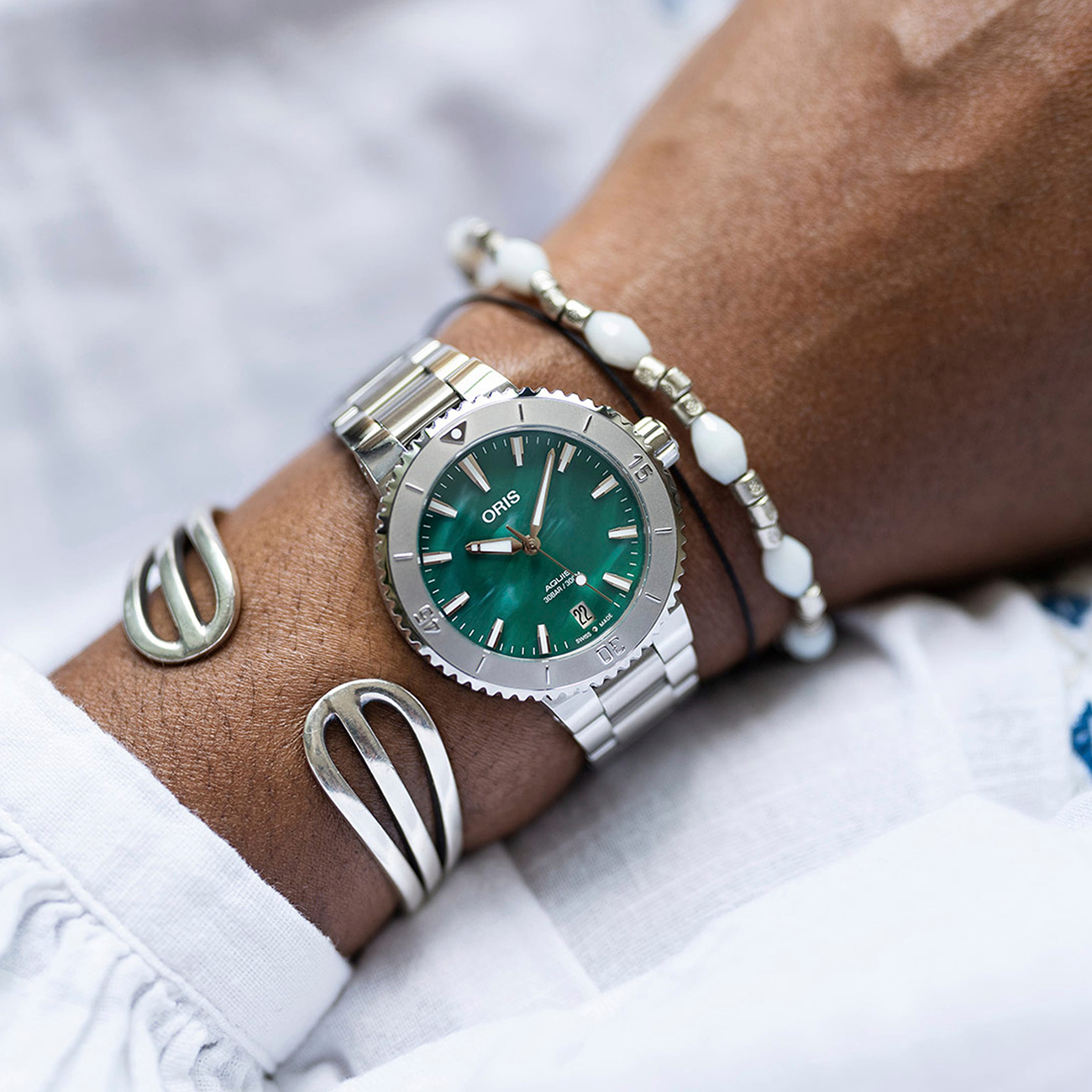 Aquis Bracenet Automatik Uhr