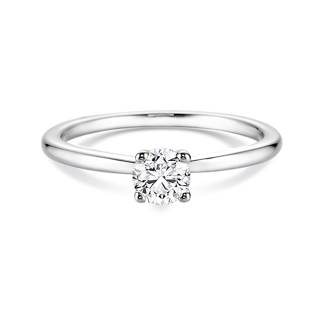 Brillantring 0,50 ct 750er Weissgold Marie